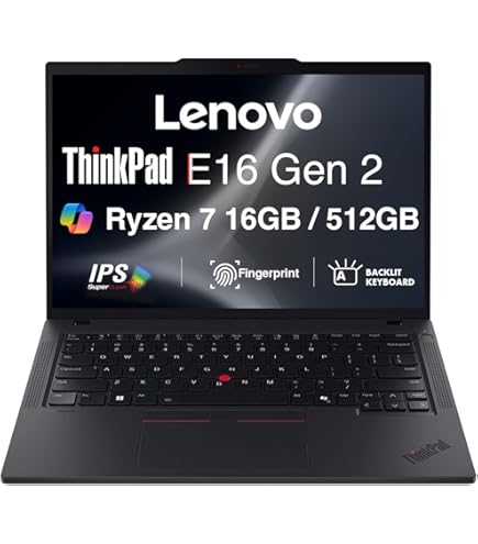 Amazon.com: Lenovo ThinkPad E16 Gen 1 Business Laptop, 16